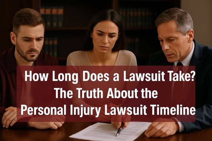 How Long Does an Injury Lawsuit Take? Full Timeline