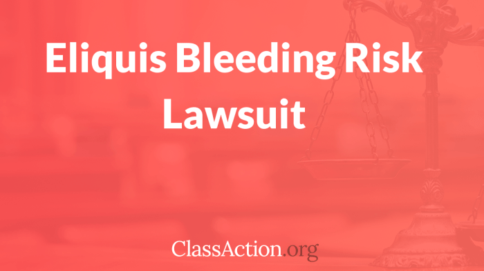 Eliquis Lawsuit | Bleeding Risk | ClassAction.org