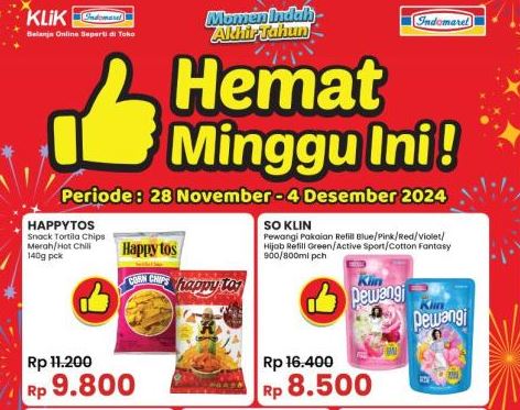 Jelang Natal, Berikut Daftar Katalog Promo Indomaret Hari Ini Tanggal 8 Desember 2025