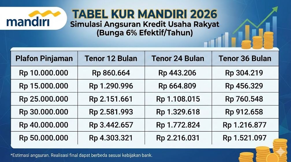kur mandiri 2026