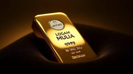 harga emas antam turun