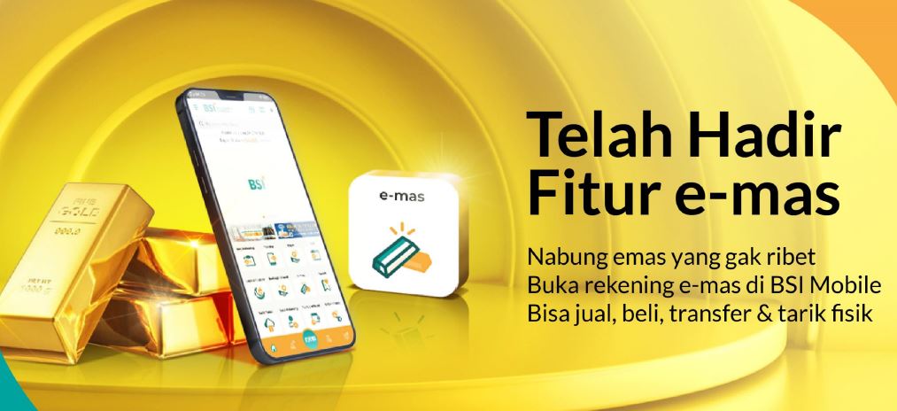 cara menabung emas di bsi