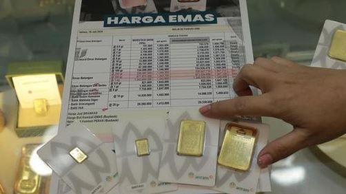 harga emas antam logam mulia